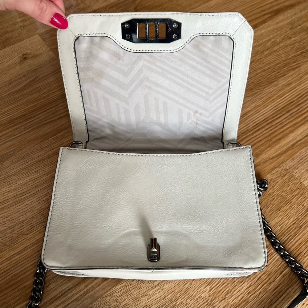 Rebecca Minkoff Quilted Crossbody Bag Purse - Picture 10 of 10